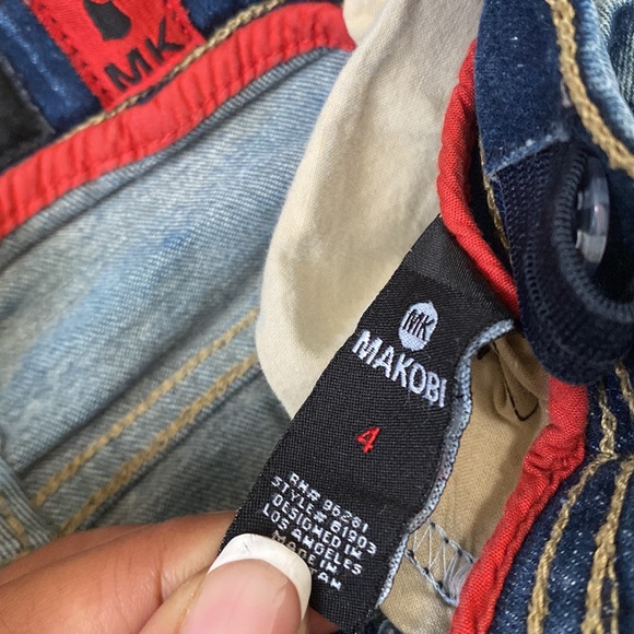 Makobi Kid Jeans- Size 4 - Picture 4 of 6
